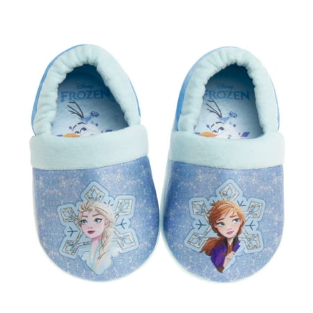 

Disney Frozen Anna and Elsa Girls Dual Sizes Slippers