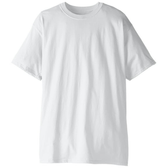 Hanes Men's Beefy-T Tall T 2PK_White_XLT Pack of 2