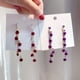 thumbnail image 2 of Pendientes colgantes de Hada de Corea para mujer, aretes elegantes Hyun, delicados, flores rosas, joyería femenina, 2 of 3