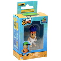 PMI Stumble Guys Sensei Firefist Collectible Action Figure, 2 Inch, Red