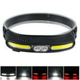 thumbnail image 1 of Mosiee Lampe Frontale à DEL Super Lumineuse Torche Frontale Cob Phare Usb Rechargeable Étanche, 1 of 9