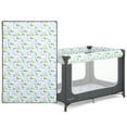 thumbnail image 5 of Dream on Me Zodiak Portable Playard with Carry Bag & Shoulder Strap, Grey/Green, Unisex, 5 of 13