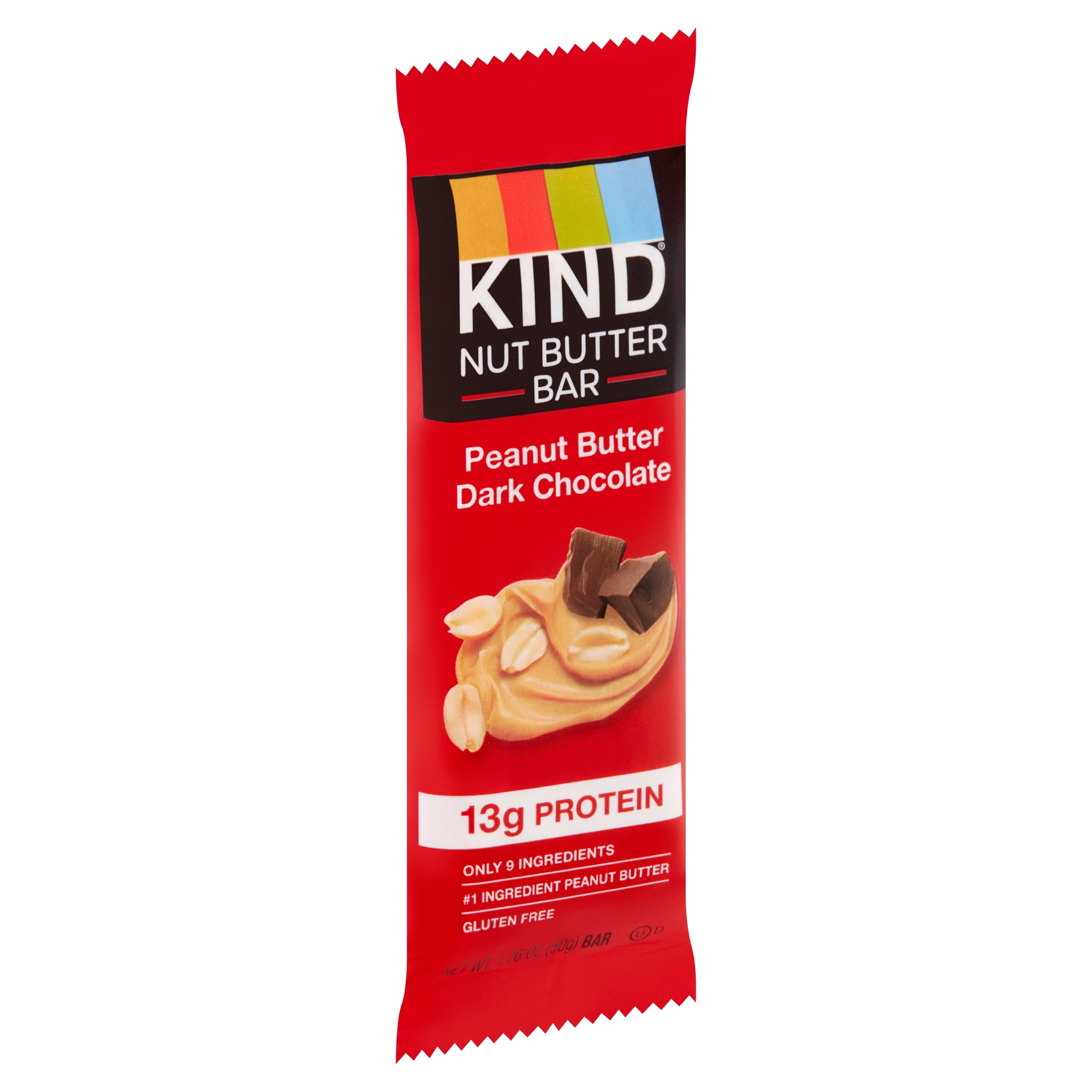 Kind Peanut Butter Dark Chocolate Nut Butter Bar, 1.76 oz BrickSeek