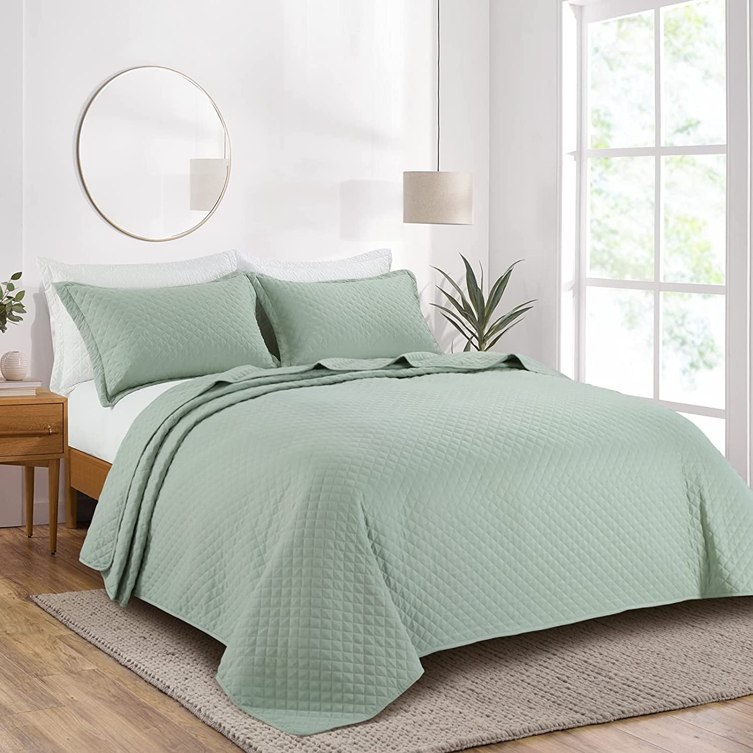 sage quilt king