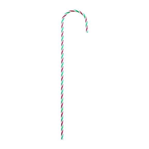 Twisty Candy Cane Yard Stake, Green/Red/White, 25", by Holiday Time