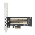 thumbnail image 1 of Transfer Card, SSD Expansion Card M-Key NVMe M.2 To PCIE-4X More Durable  For Storing Data For Transfer Data, 1 of 8
