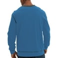 thumbnail image 5 of VJATTWR Men Heavy Long Sleeve T-Shirt, Crew Neck Classic Fit Tee, Assorted Color S, 5 of 6