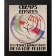 thumbnail image 2 of Vintage Apple Collection 20x24 Black Modern Framed Museum Art Print Titled - Champs Elysees, 2 of 5