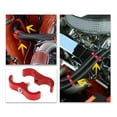 thumbnail image 3 of 4pcs Red AN10 19mm Hose Separator Clamp Fitting Adapter with Wrench for Car Aluminum Alloy, 3 of 7