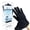 Black 2 Pairs, variant on EvridWear Moisturizing Gloves for Kids, Extra Small 2 Pairs Cotton Glove with Touchscreen Fingers (Black)