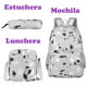 thumbnail image 3 of Mochila Escolar GIRL FASHION MIMA Set 3 Pcs mochila de Viaje Porta laptop azul marino, 3 of 8
