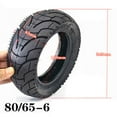 thumbnail image 1 of LEFU for 10 Inch 80/65-6 Road tires Tubeless Tire for Electric Scooters, 10x3.0 Thick Rubber Tread Pattern, Compatible with for Kugoo Models, Road tires Use on Private Land, 1 of 10