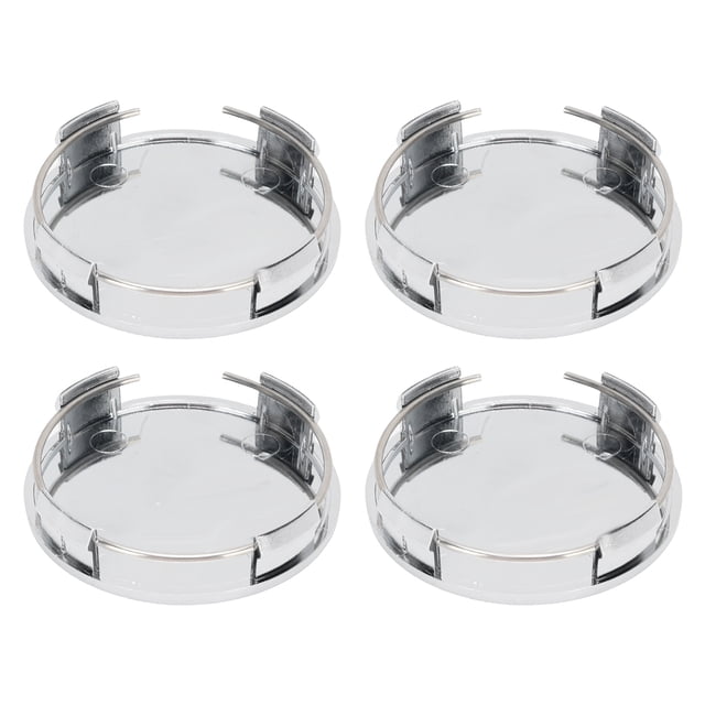 Tapas De Centro De Rueda De 65 Mm, Tapas De Centro De Cubo, Tapas De Aleación De ABS Cromado, Diámetro Interior De 62.2 Mm, Ajuste Universal Con Diseño De Encaje Para Cubos De