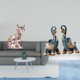 thumbnail image 2 of Elegante Colección De Esculturas De Animales Con Figuras De Gatos Y Elefantes, Adornos Artísticos De Resina Para Chimenea, Escritorio, Estantería, Decoración Del Hogar Y La Oficina., 2 of 8