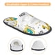 thumbnail image 3 of Fotbe Dinosaur on Excavator Pantuflas Peludas para Mujer con Estampado, Zapatillas de Peluche, Zapatos de Invierno para Casa, Uso Interior y Exterior-Large, 3 of 8