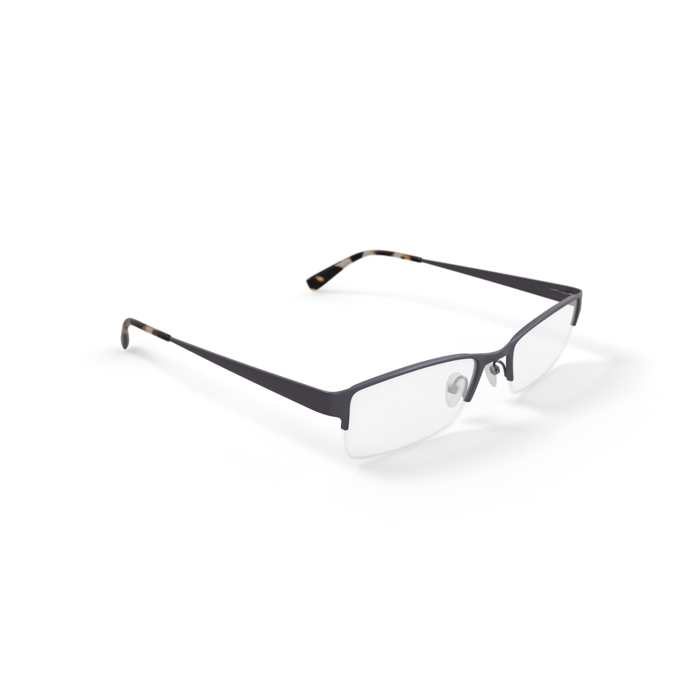 Trend By Dna Men's Rx'able Eyeglasses, A4004, Gun Metal, 55-19-145