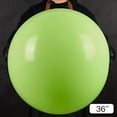 thumbnail image 2 of PartyWoo Lime Green Balloons, 4 pcs 36 Inch Large Lime Balloons, Big Yellowish Green Balloons for Balloon Garland Balloon Arch as Party Decorations, Birthday Decorations, Wedding Decorations, Green-Y6, 2 of 5