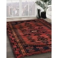 thumbnail image 2 of Ahgly Company Indoor Rectangle Traditional Maroon Red Persian Area Rugs, 2' x 4', 2 of 6