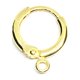 thumbnail image 1 of Pendientes de cobre sweethay broche colgantes artesanía DIY accesorio joyería oro 18K, 1 of 6