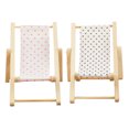 thumbnail image 2 of Miangastore 2Set Miniature Lounge Chair Model Assorted Color for Craft Enthusiasts and Ornamental Use, 2 of 9