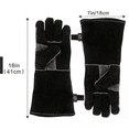 thumbnail image 5 of Fireproof Gloves Extreme Heat & Fire Resistant Gloves Leather With Kevlar Stitching, 5 of 5