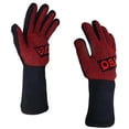 thumbnail image 1 of Guantes Resistentes A Altas Temperaturas De 800 Grados Celsius, Guantes Para Asar A La Barbacoa, Guantes Aislantes Térmicos Antiescaldadura Para Barbacoa, Hornear Y Cocinar Noticed EL009444-00, 1 of 6
