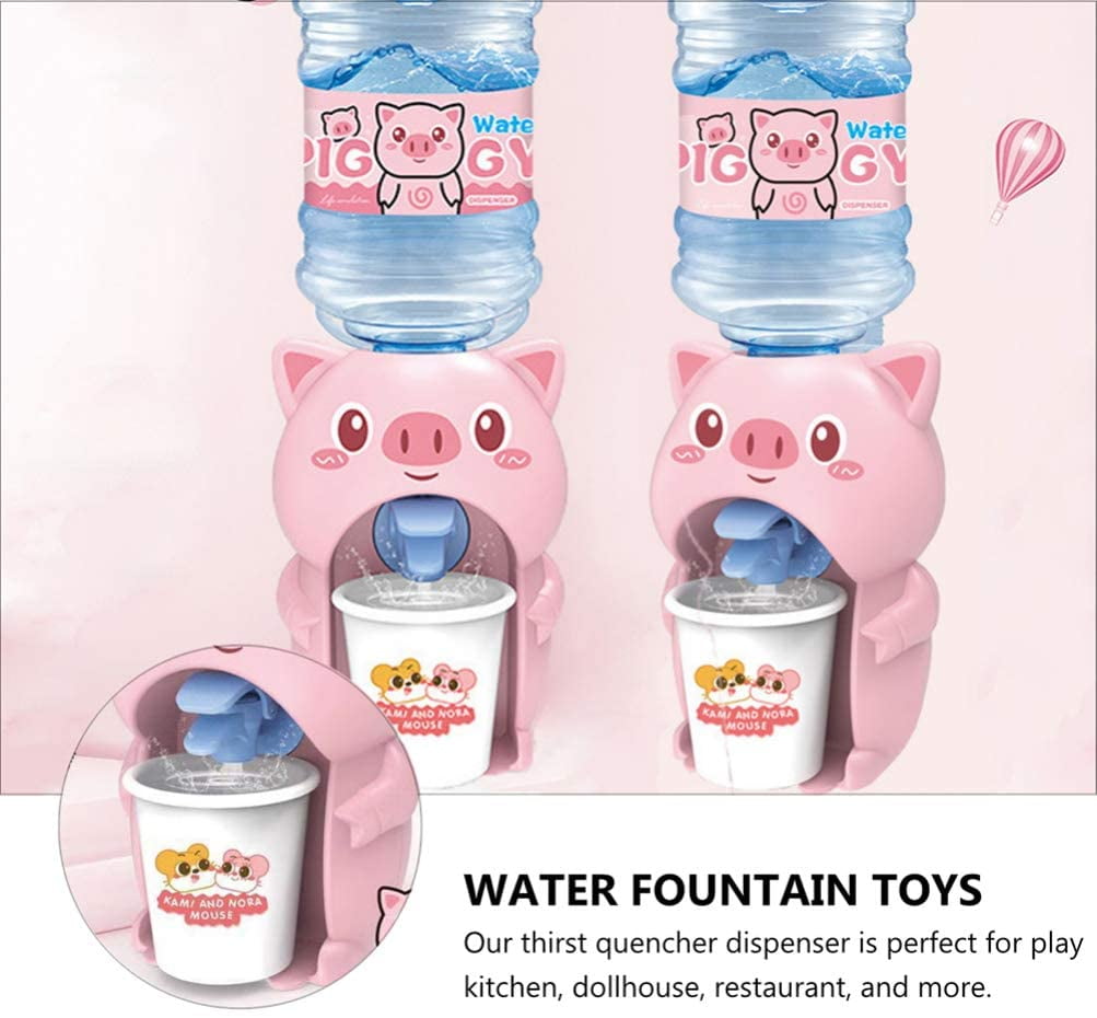 Buy WESTOCEAN 2Pcs Mini Water Dispenser Kids Dollhouse Fountain of Life