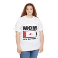 thumbnail image 5 of Womens Mom Battery Low Funny Shirt, Tired Parent Mother Shirt ID-0316-GU3H, 5 of 7