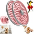 thumbnail image 3 of Lick Mat for Dogs, Dog Crate Lick Pads Slow Feeder, Lick Pad Crate Training Toy Crate Lick Plate,Very Suitable Peanut Butter, Treats Yogurt, Bolognese, for Boredom Relief Licking Pad, 3 of 6