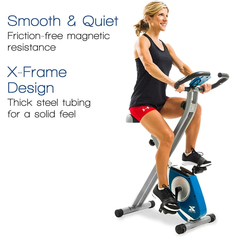 Xterra fb150 folding adjustable magnetic upright exercise bike 2025