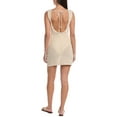 thumbnail image 2 of Onia womens  Scoop Back Linen-Blend Mini Dress, xs, 2 of 3