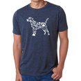 thumbnail image 1 of Men's Premium Blend Word Art T-shirt - Dog Paw Prints, 1 of 2