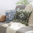 thumbnail image 2 of Pack of 2 Pillow Covers 20x20 Inch, Vintage Turkish Boho Decorative Throw Pillow Covers for Home Decor Living Room Bed Couch, Green Boho Pillowcase Set of 2, 2 of 6