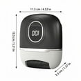 thumbnail image 3 of Electric Foot Callus Remover Professional Rechargeable Pedicure Tool 0.5 lbs with Replacement Grinding Heads for Smooth Feet and Dead Skin Removal, 3 of 6