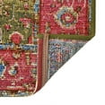 thumbnail image 4 of Unique Loom Outdoor Traditional Collection Area Rug - Limon (7' 10" Square Multi/Red), 4 of 6