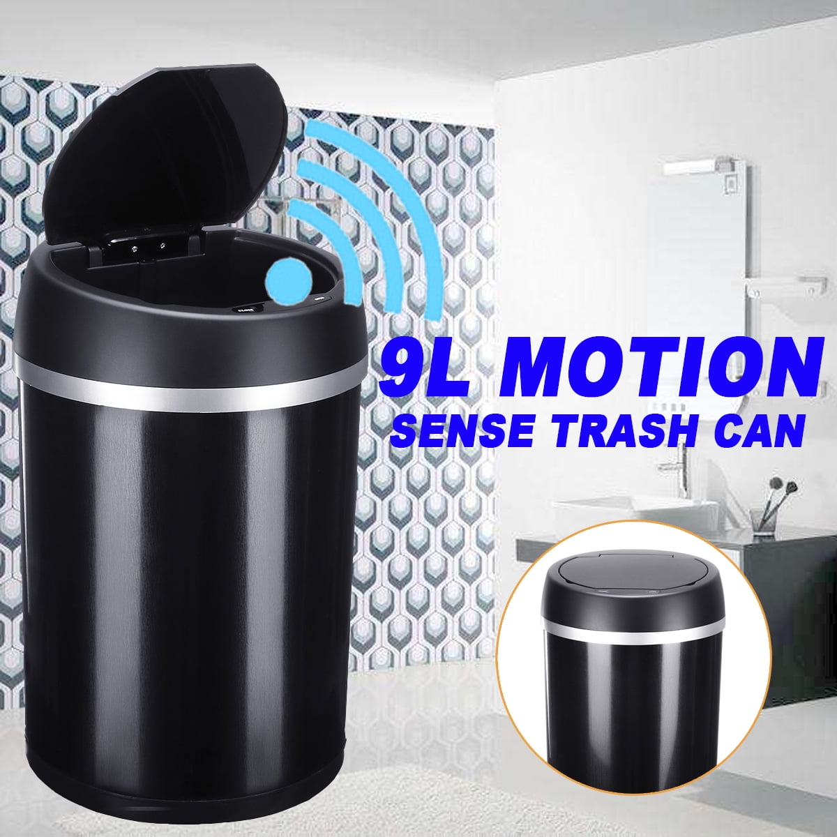 automatic trash can automatic trash can