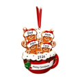 thumbnail image 2 of Gingerbread Christmas Ornament, Holiday Tree Decoration, Flat Festive Food Themed Accent for Tree Branches Wreaths, Lightweight Acrylic or Lightweight Board Accent for Flexible Display, 2 of 7