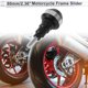 thumbnail image 2 of Protector de guardabarros de aleación de aluminio de 11mm, slider de marco de motocicleta, protección contra choques, tono plateado, 1 juego, 2 of 7