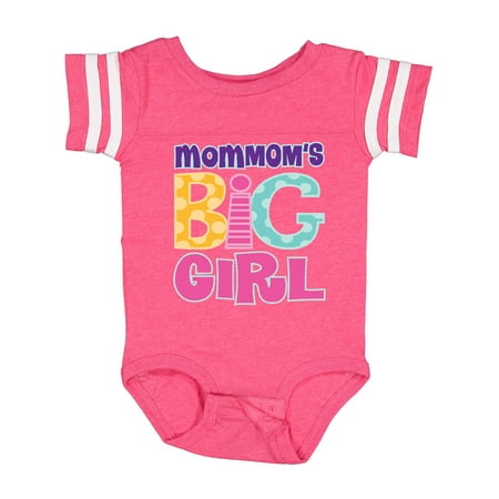 

Inktastic MomMom s Big Girl Gift Baby Girl Bodysuit