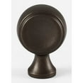 thumbnail image 5 of Alno A980 Royale 7/8" Solid Brass Elegant Side Disc Cabinet Knob / Drawer Knob - Nickel, 5 of 7
