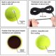 thumbnail image 2 of 4 Packs Tennis Training Ball With String Tennis Trainer Balls Self Practice Trainer Tool Tennis Ball Training Equipment, 2 of 3