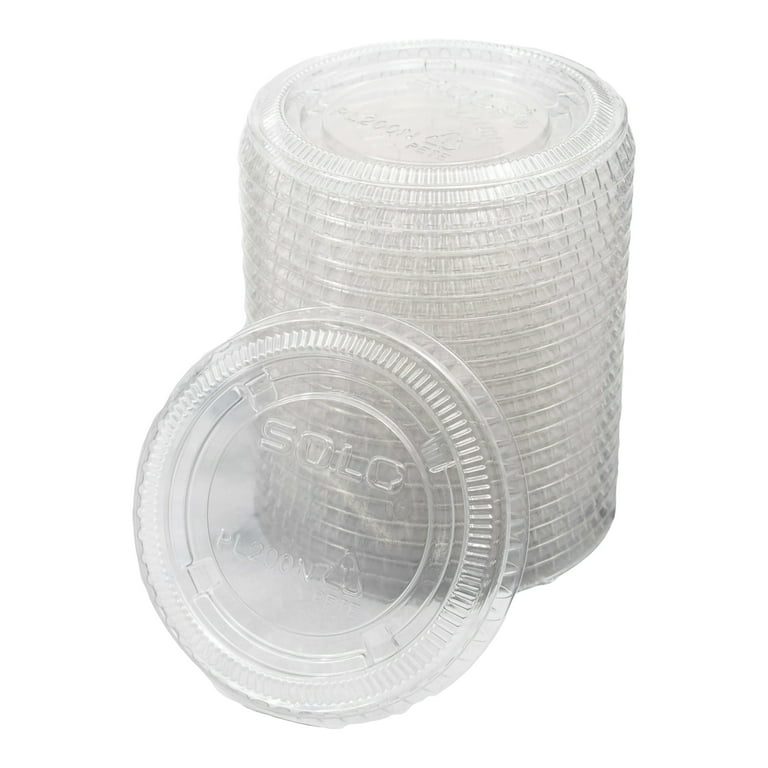 Dart 2 Oz Plastic Soufflé Cup - Translucent (2,500/CS