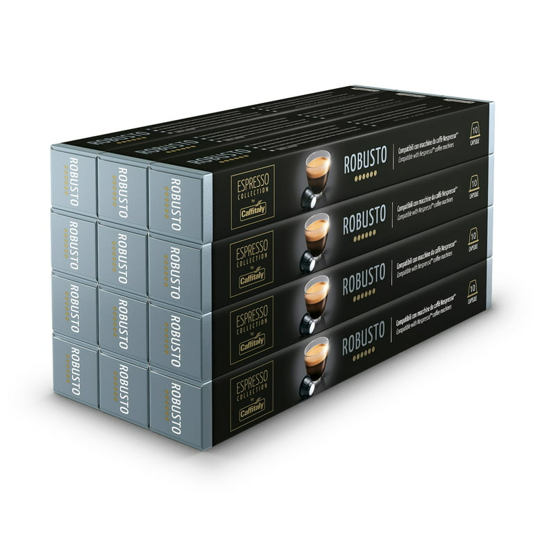 Caffitaly Coffee Capsules Intensity 10 Robusto (120 Pods) - Walmart.com