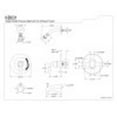 thumbnail image 2 of Kingston Brass Magellan Single Handle Tub & Shower Faucet, 2 of 2