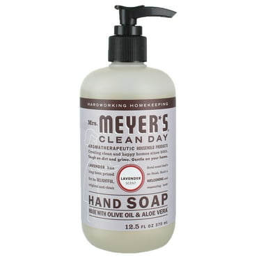 Mrs. Meyer's Clean Day Hand Soap Liquid, Lavender, 12.5 fl oz (3 pack) (Bundle)