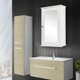 thumbnail image 4 of Gabinete de baño con espejo para montaje en pared, organizador de almacenamiento con una puerta y 2 estantes ajustables, color blanco, 4 of 5