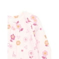 thumbnail image 2 of Garanimals Baby Girl Lap Shoulder Print Bodysuit with Long Sleeves, Sizes 0-24 Months, 2 of 3