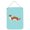 Blue, variant on Weasel Pink Check Wall or Door Hanging Prints - Pink - 12 x 16 in.