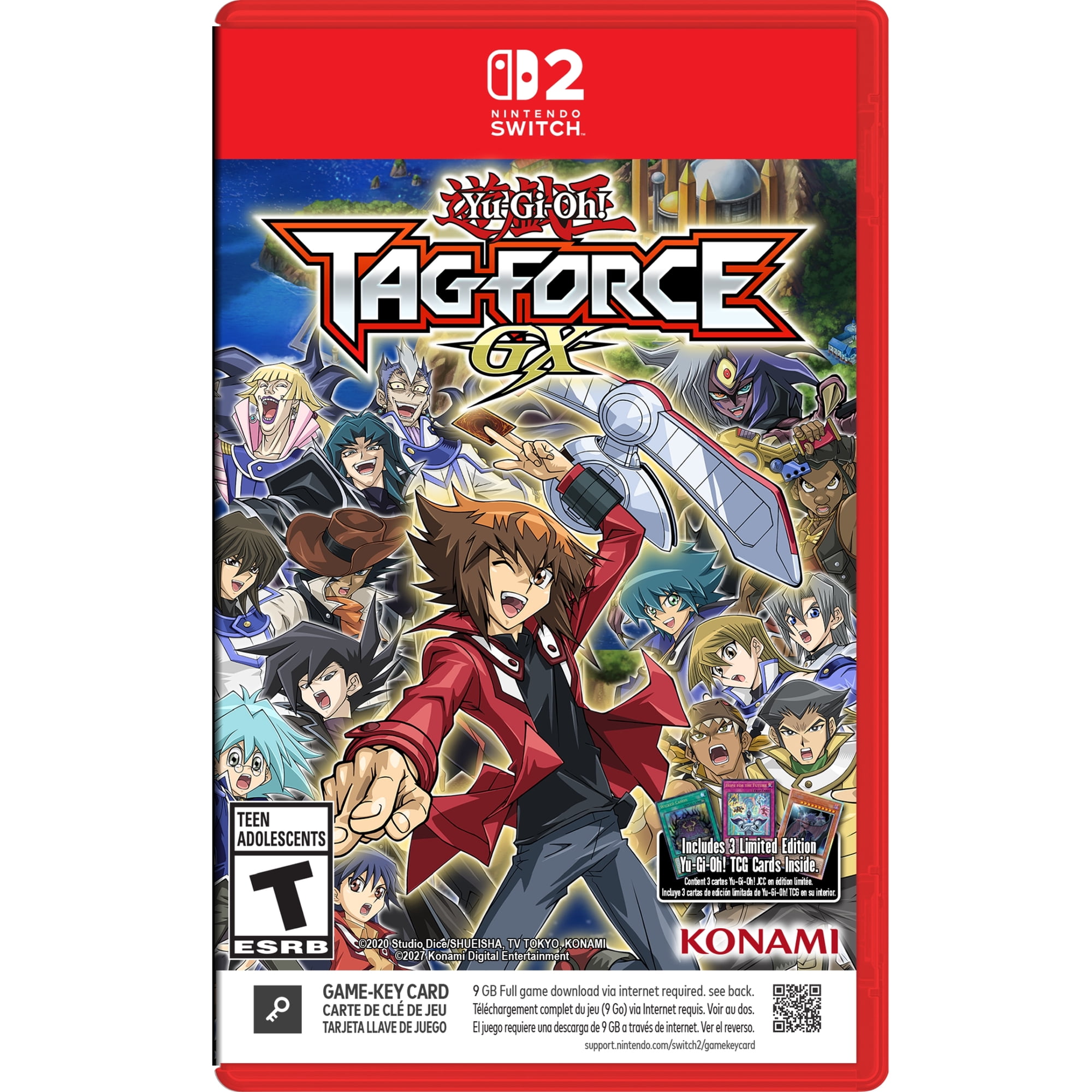 Yu-Gi-Oh! TAG FORCE GX - Nintendo Switch 2 Game (Game Key-Card)