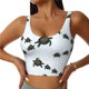 thumbnail image 1 of Fotbe Sea Turtle Sujetador Deportivo Largo sin Aros para Mujer con Almohadillas y Soporte Medio, Transpirable y Absorbente, Camiseta Tipo Chaleco o Tank Top-XX-Large, 1 of 8